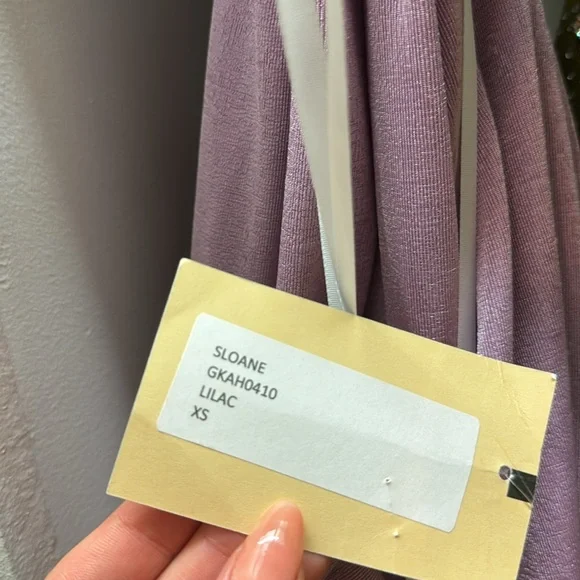 NWT Sloane Gown in Lilac Katie May size XS